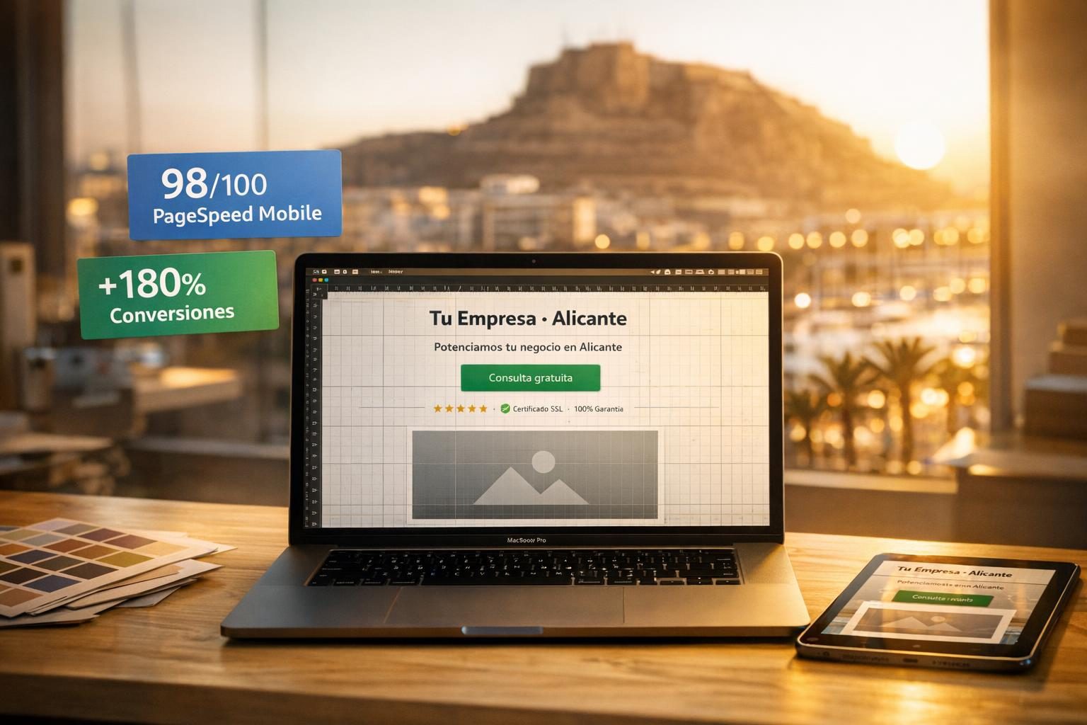 Diseño Web en Alicante — Diseño Web Profesional en Alicante — Páginas que Convierten