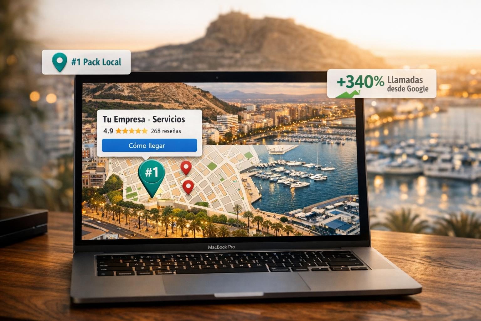 SEO Local en Alicante — Top 3 Google Maps Pack Local para tu negocio en Alicante