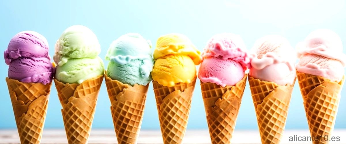 Las 10 mejores heladerías de Alicante